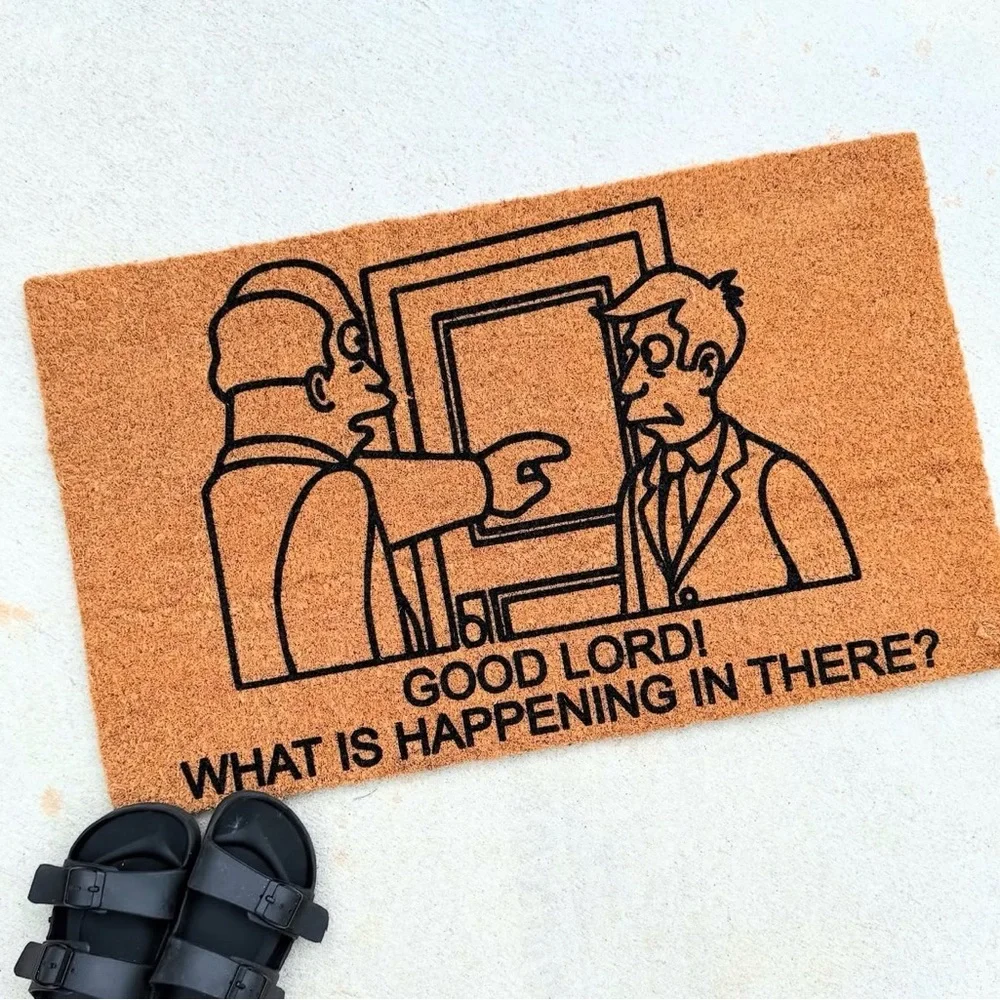 Steamed Hams Simpsons Doormat